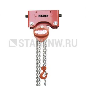 Manual chain hoist HADEF 27/12 HR+HH